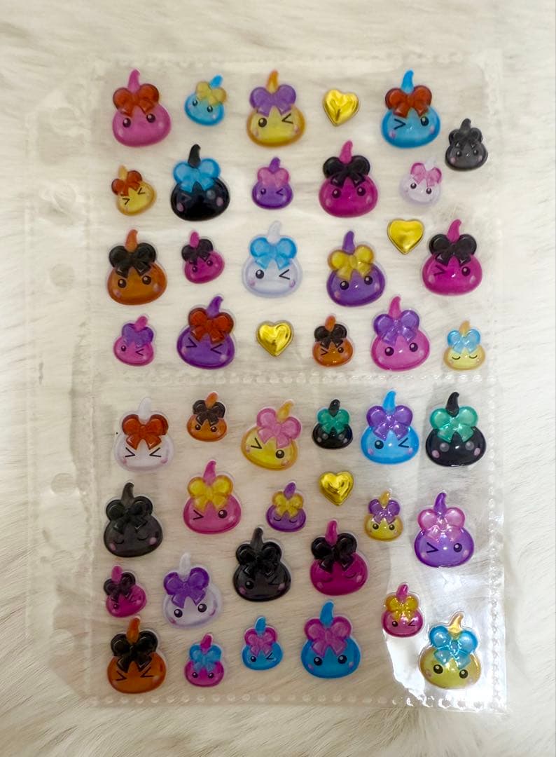 シール帳完成品 ボンボンドロップ しずくちゃん みるみるちゃん エスターバニー