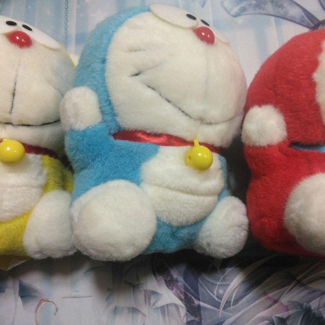 ドラえもん ぬいぐるみ 貯金箱 3体セット