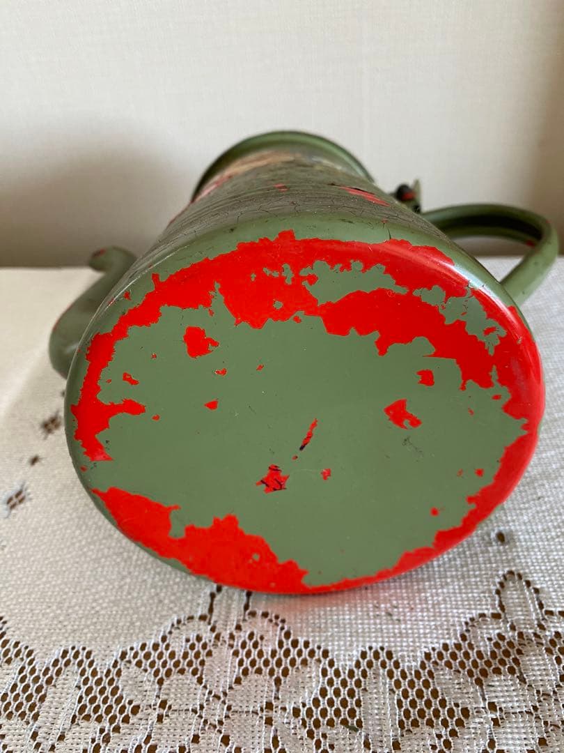 アンティークホーローポット パリ蚤の市