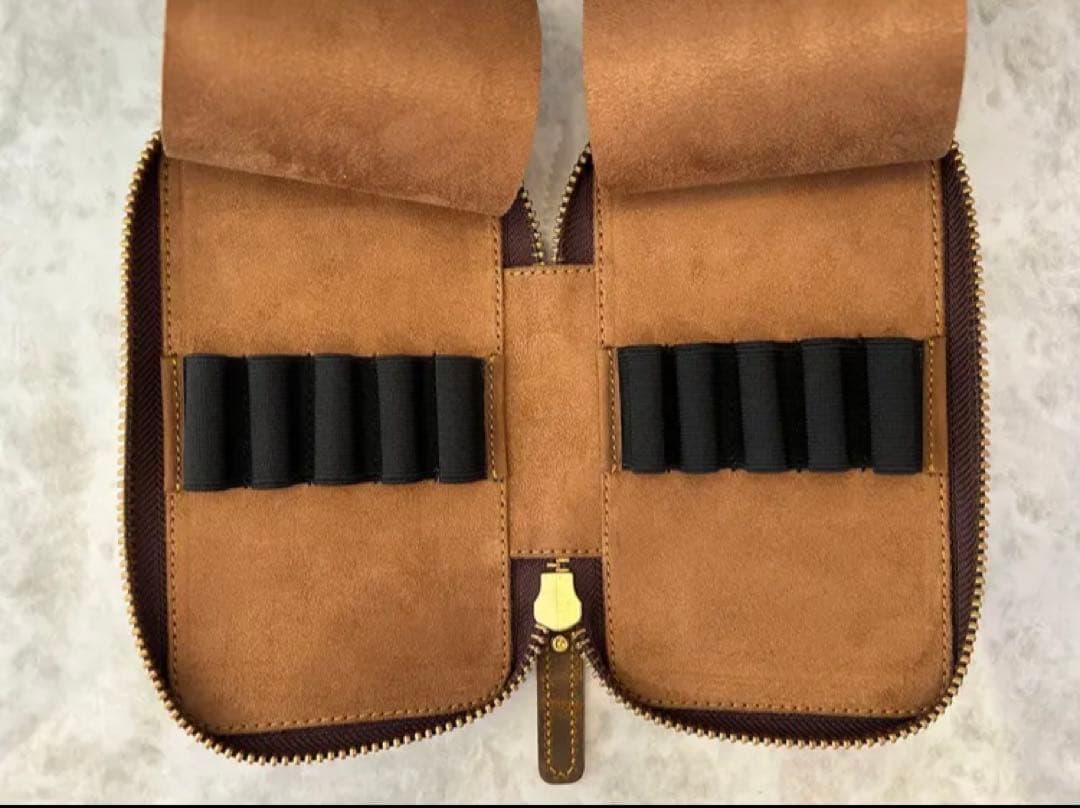 大*止様 バハギア クレイジーホース ダークブラウン10本挿し