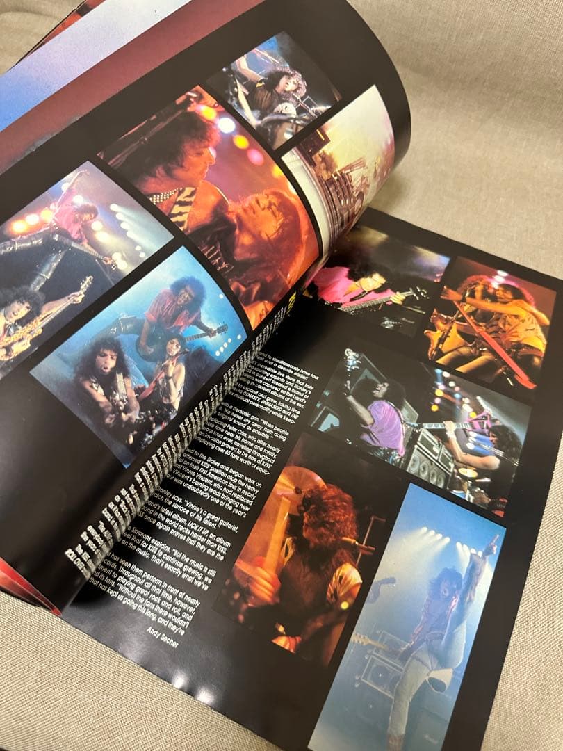 KISS Lick It Up 1983-84ツアーパンフレット ヨーロッパ版