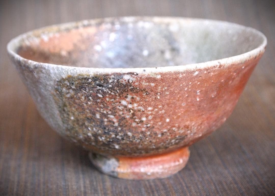 人気作家★デレックラーセン★茶碗★穴窯