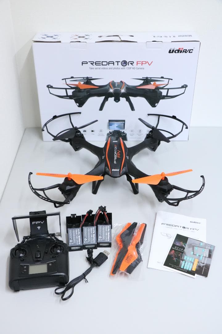 空撮ドローン　PREDATOR FPV　アクロバット飛行可能