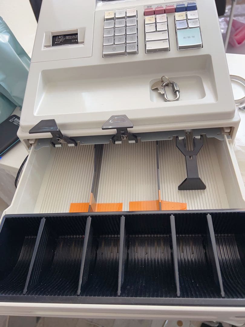 SHARP XE-A147 ホワイト レジスター