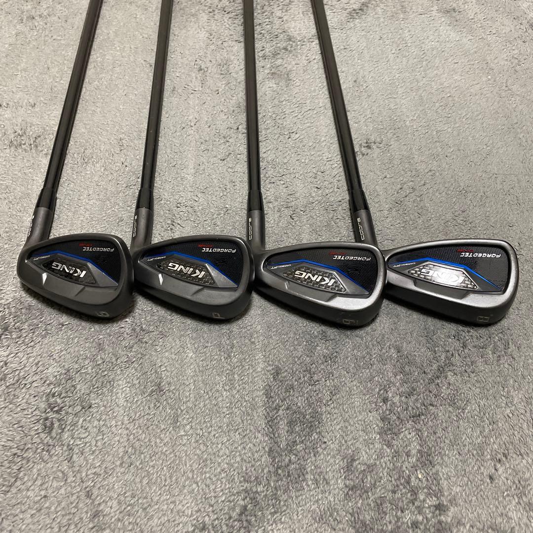 【コブラ/KING/ワンレングスアイアン】 限定ブラック black