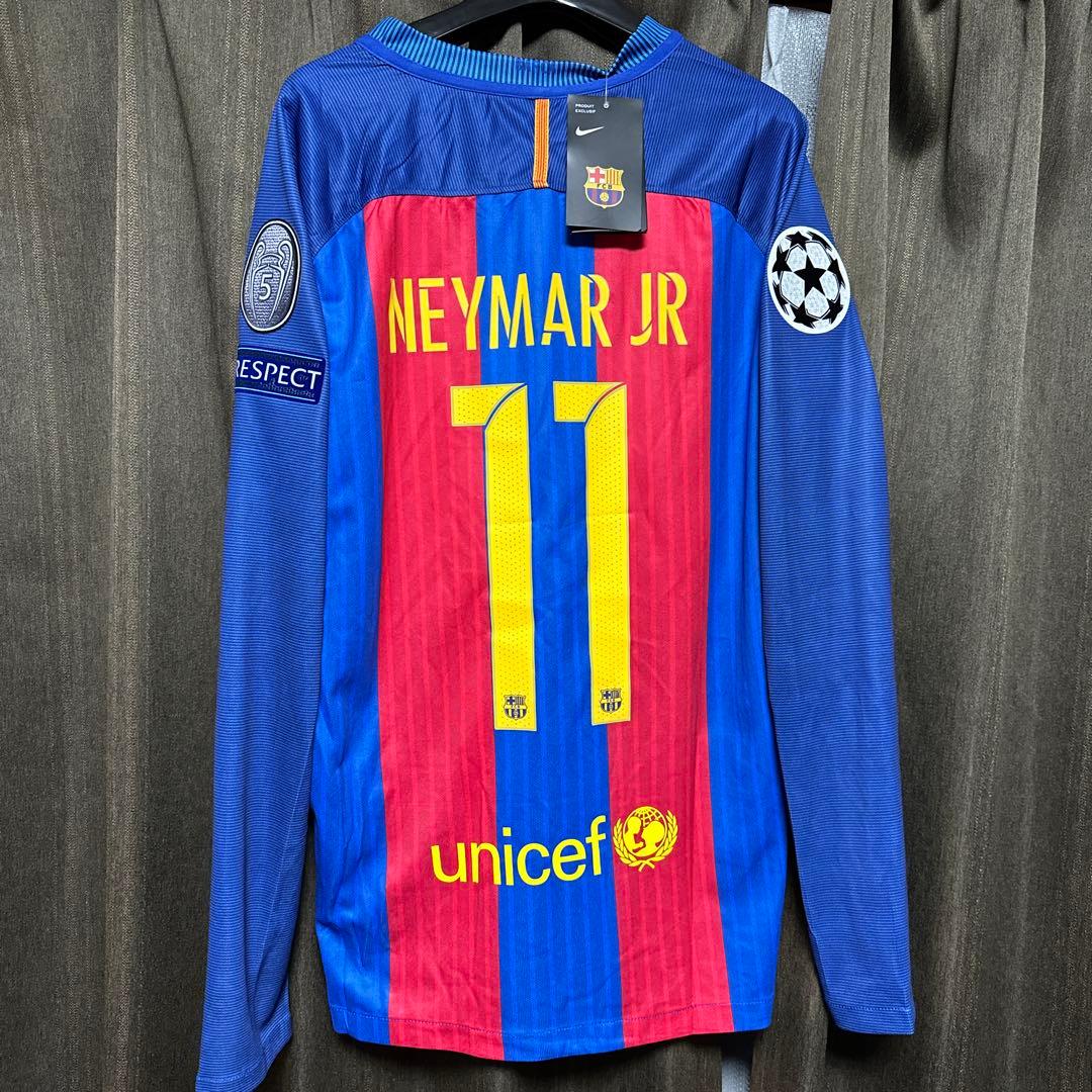 【新品】ネイマール ユニフォーム 長袖 バルセロナ 新品タグ