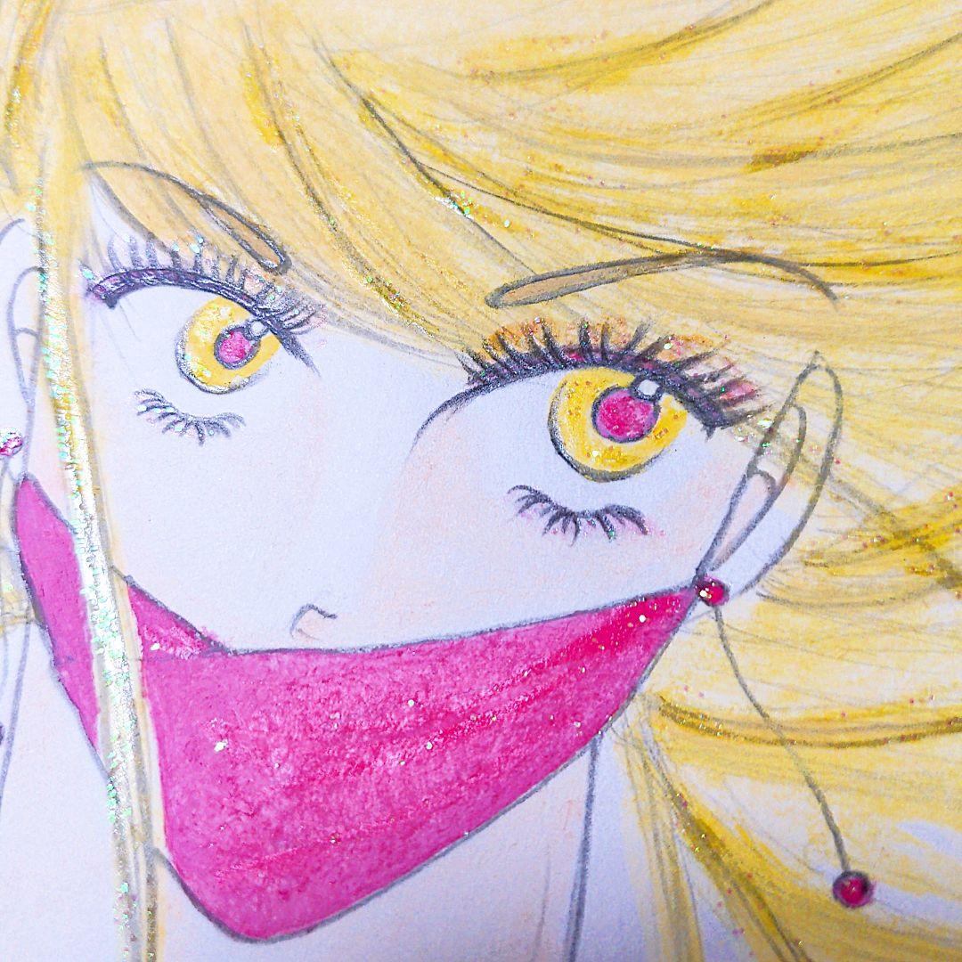 ❤超美人★手書き美人イラスト(220602)★配送無料