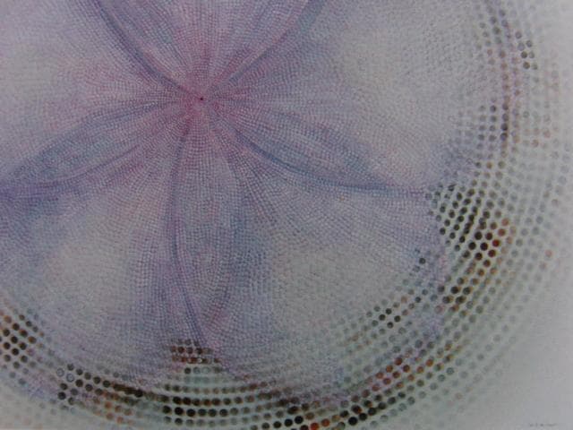 永井珪子、空に向う、希少な画集より、新品高級額・額装付、状態良好