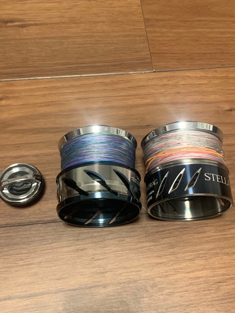 21ツインパワーsw 10000HGとステラ sw14000の夢屋スプールセット