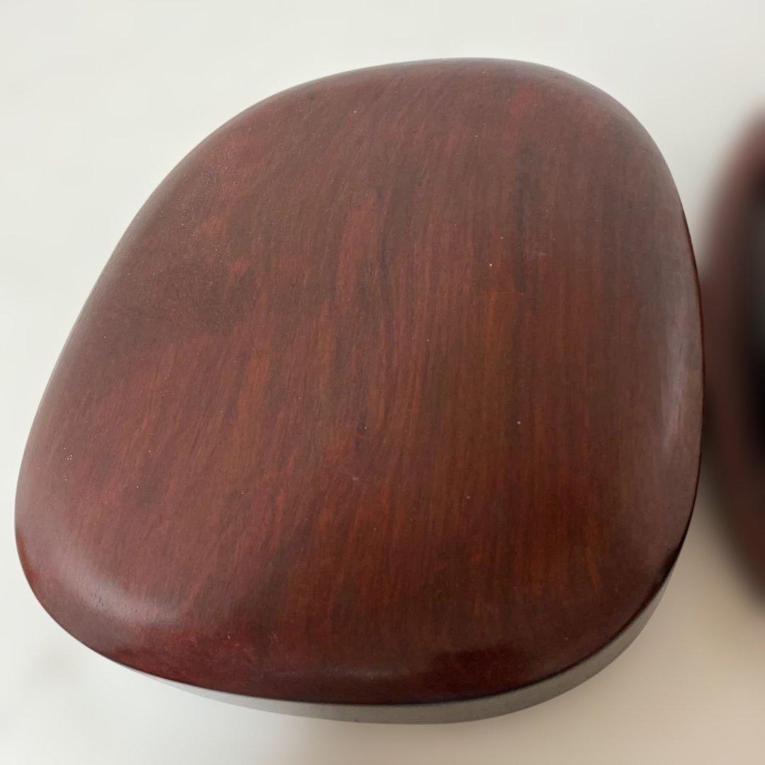 ☆中古☆端渓硯　硯　中国　約26x23cm 蓋付き　1-3460