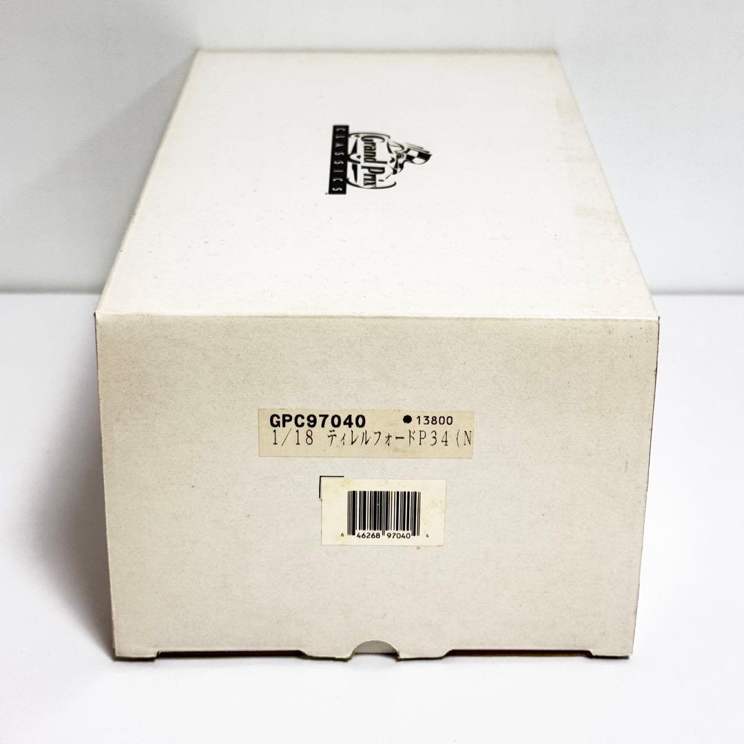 Exoto 1/18 ティレル フォードＰ３４ ＧＰクラシックシリーズ