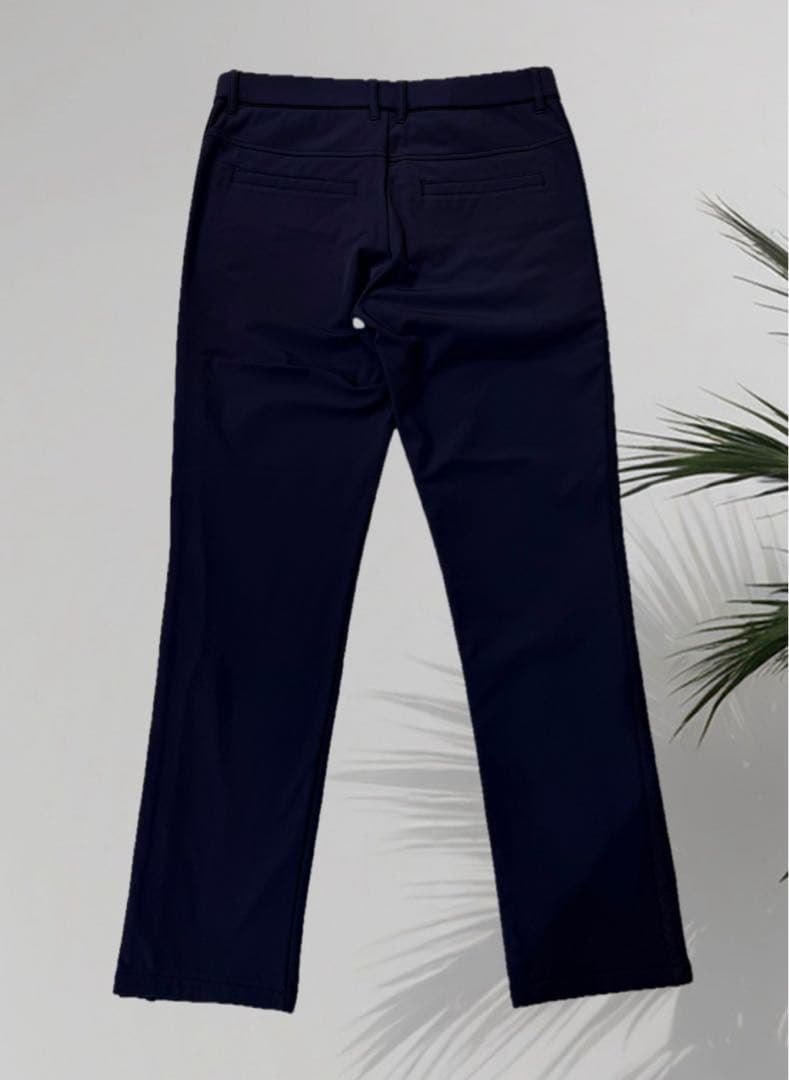 【新品】ムータマリン　暖パン　メンズ　ネイビー　Lサイズ