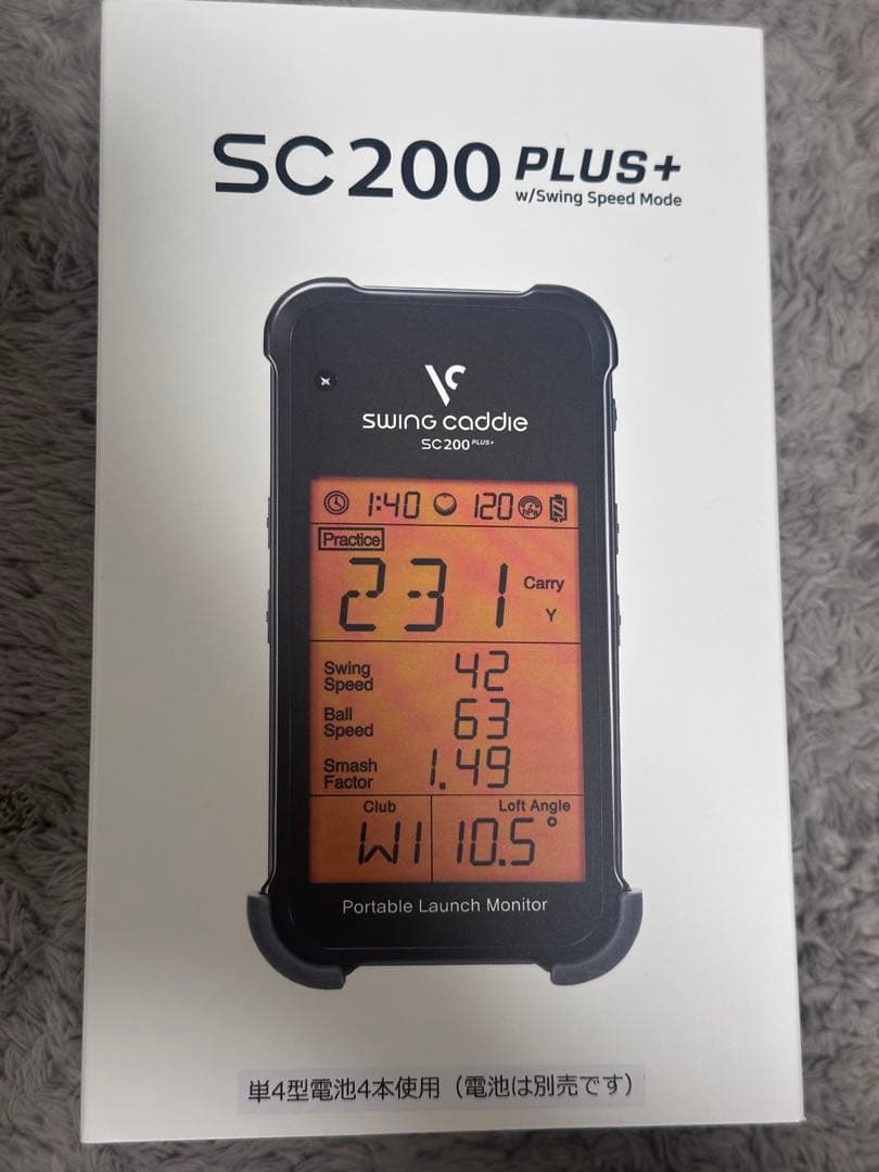 Swing Caddie SC200 PLUS+ ゴルフ用距離計