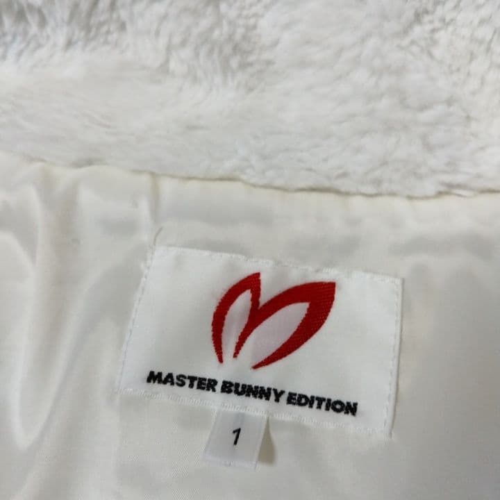 ⭐美品⭐マスターバニー⭐ボア&ダウンジャケット⭐白⭐M⭐