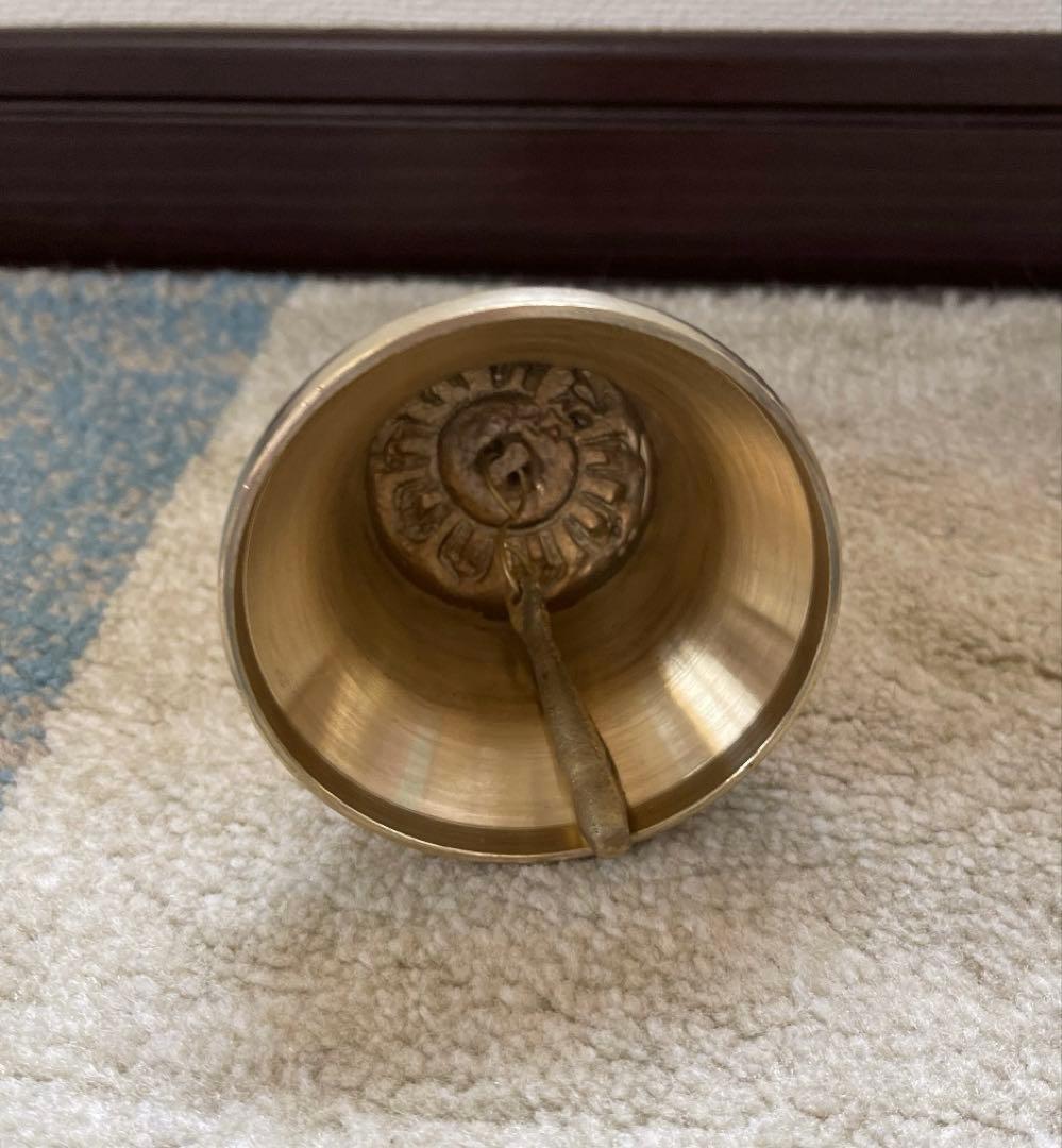 ガンダーベル　ガンター　ドルジェ　金剛鈴　ネパール　チベット ハンドベル 仏具