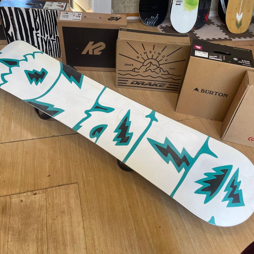 BURTON×ZUMA　バートン　スノーボードセット　未使用バインディング付