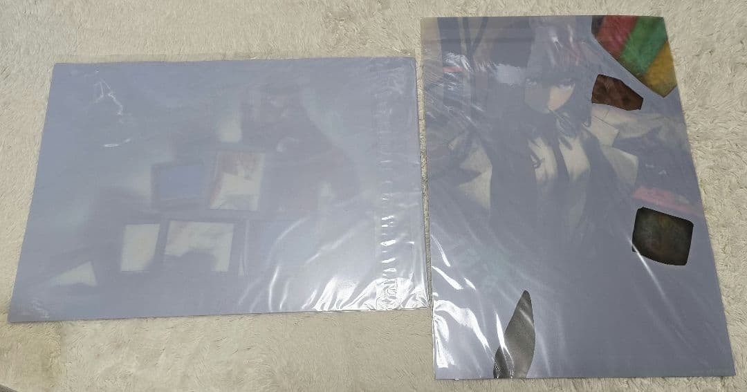 シュタインズゲート 牧瀬紅莉栖 A3クリアポスター 3Dポスター　セット