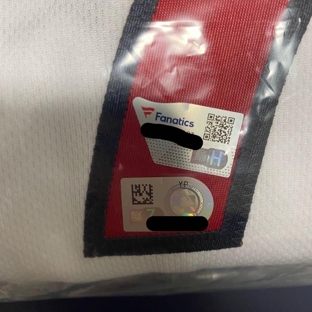 吉田正尚　直筆サイン　オーセンティック ユニフォーム 漢字サイン (検 大谷翔平