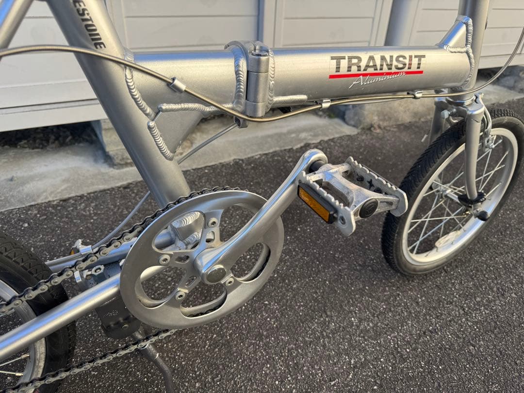 BRIDGESTONE TRANSIT LIGHT アルミフーム折り畳み自転車