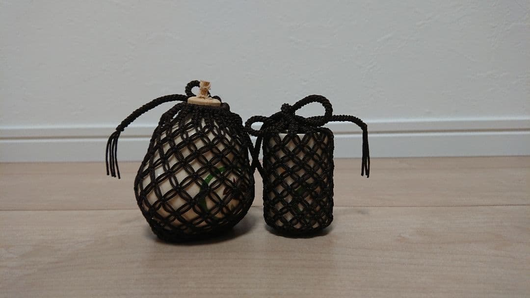 茶巾筒と振出の網袋85・86・87