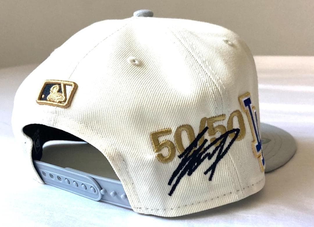 大谷翔平50/50限定モデル ドジャース ニューエラ 優勝パレード【WS優勝】