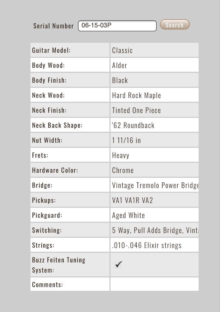 ギター Tom Anderson Classic Black
