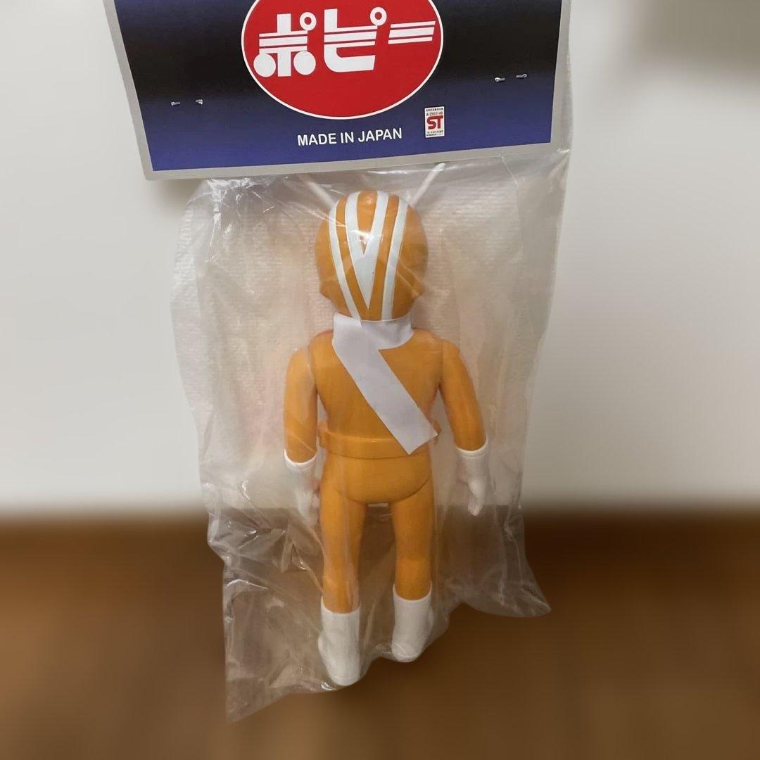 （未開封）ライダーマン　ソフビ　珍色　ポピー