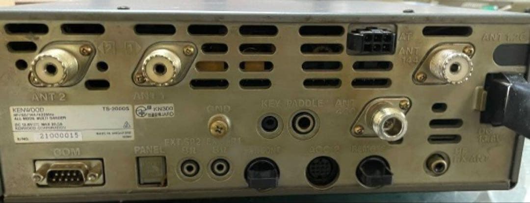 TS-2000S EME仕様（144MHz 100W / 430MHz 50W）