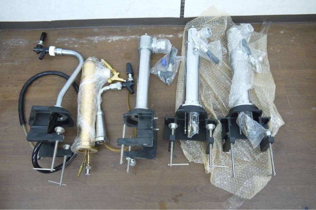 モ*イ様 ビールサーバー用部品 5本セット シルバー