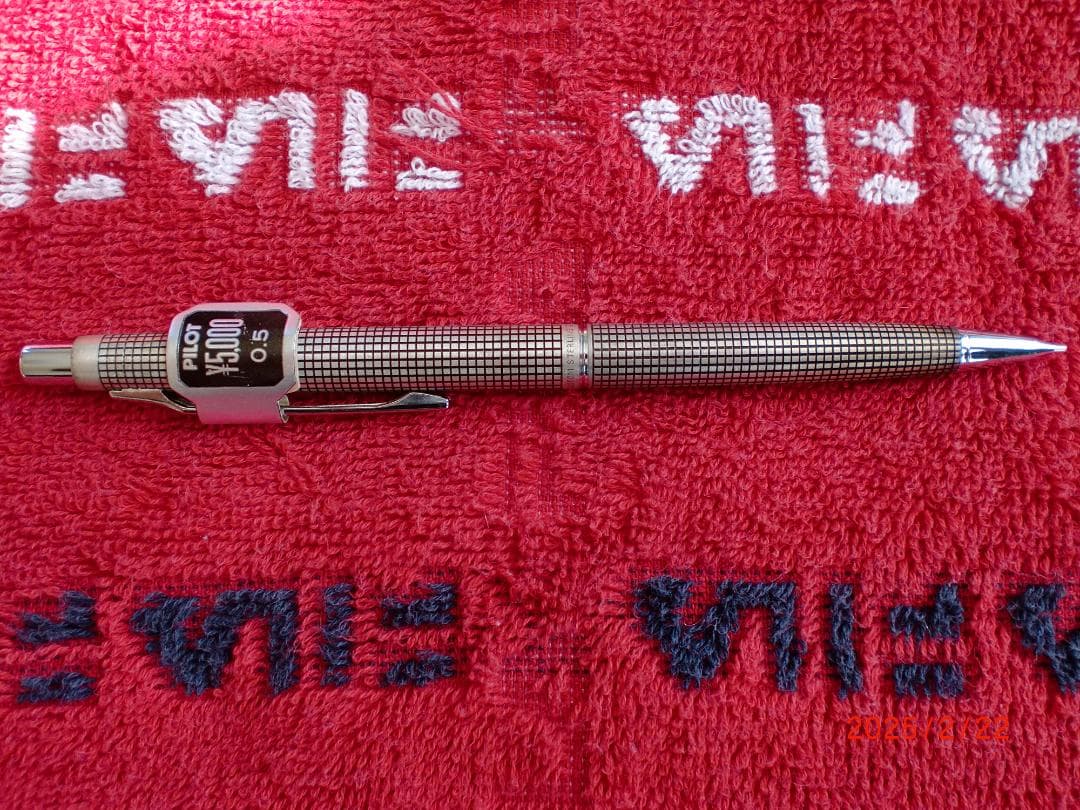 パイロット万年筆 エリート スターリングシルバー18K ホワイトゴールド