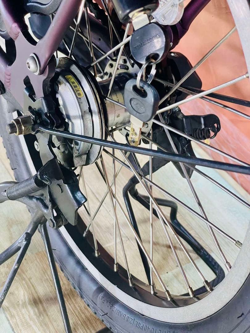 パスキス12AH⭐️人気モデル！ヤマハ子供乗せ電動アシスト自転車Y2261