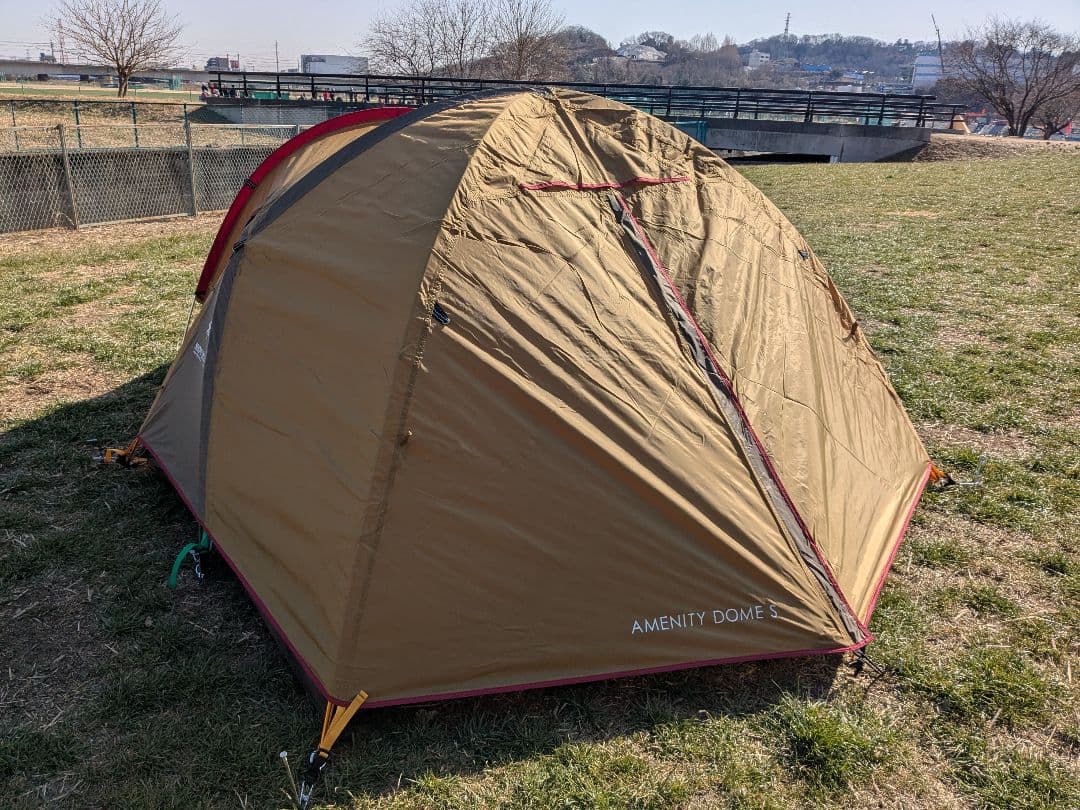 【美品】スノーピーク　アメニティドームS　SDE-002RH　グランドシート付き