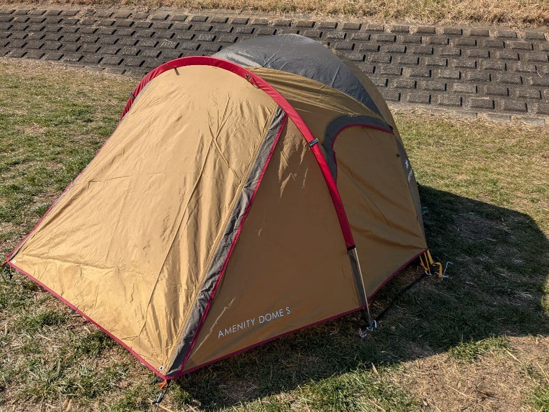 【美品】スノーピーク　アメニティドームS　SDE-002RH　グランドシート付き