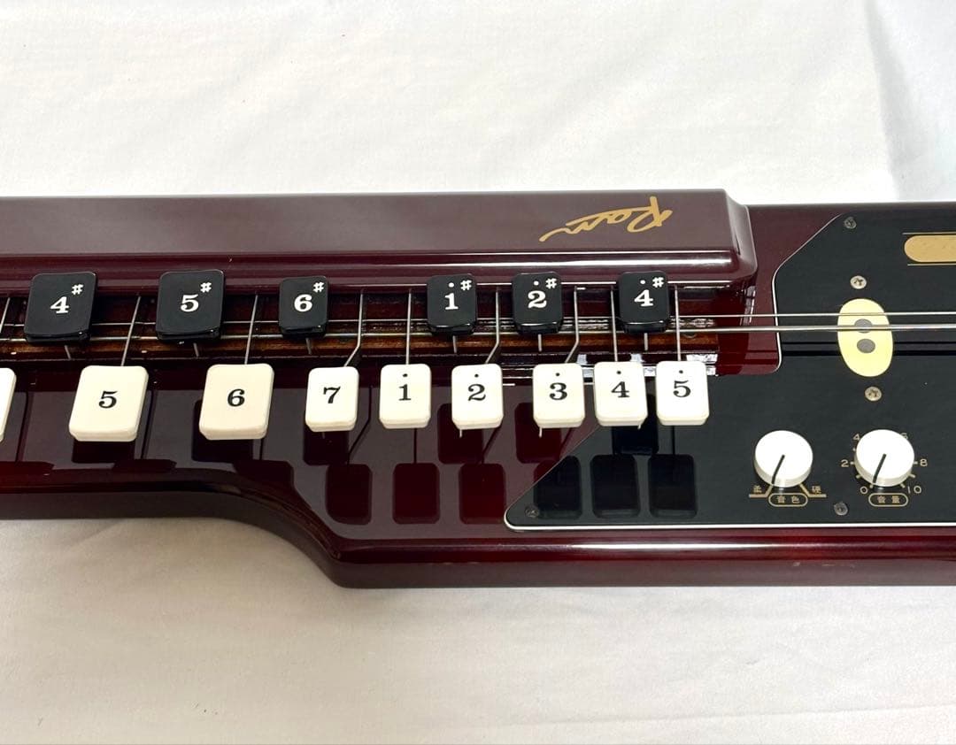 【動作確認済】SUZUKI 電気大正琴 蘭 バス Bass