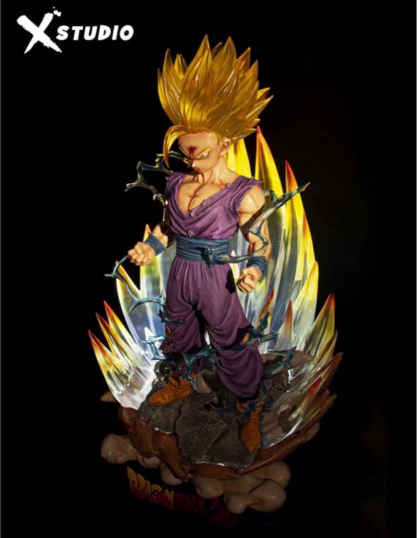 ドラゴンボール 孫悟飯 ガレキ ガレージキット スタチュー X②⑧