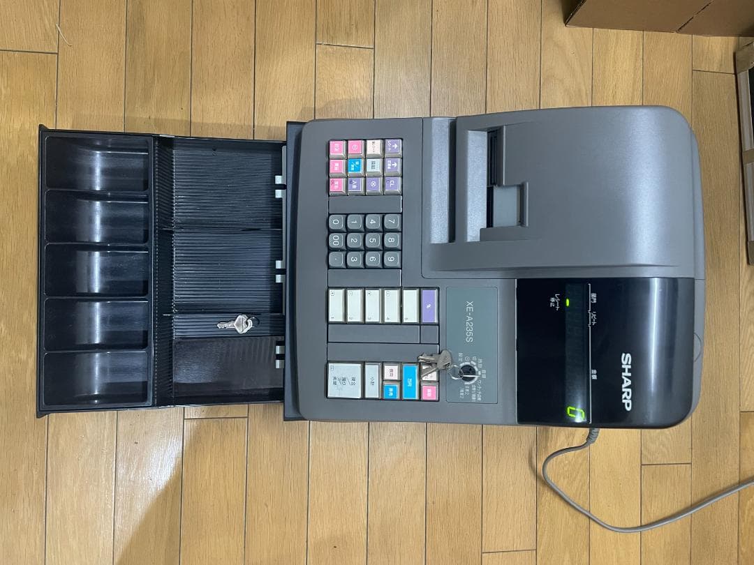 ⭐中古 SHARP XE-A235S レジスタ 事務・店舗用品