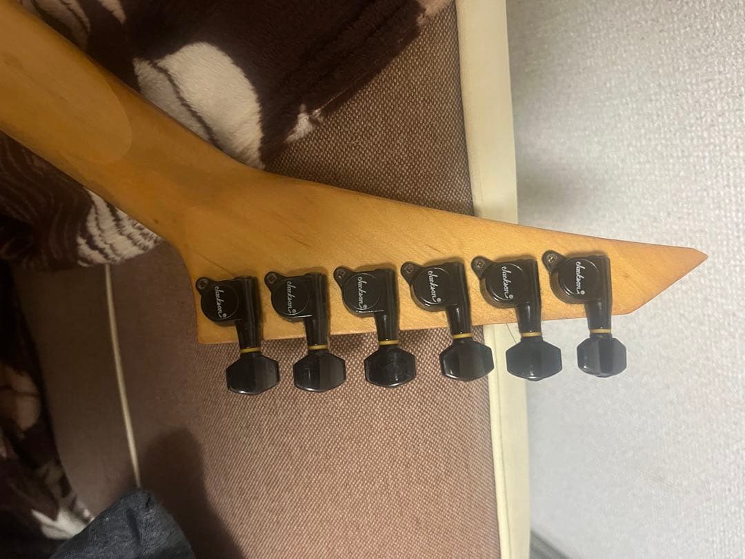 騎*谷様 グローバーJackson エレキギター 紫