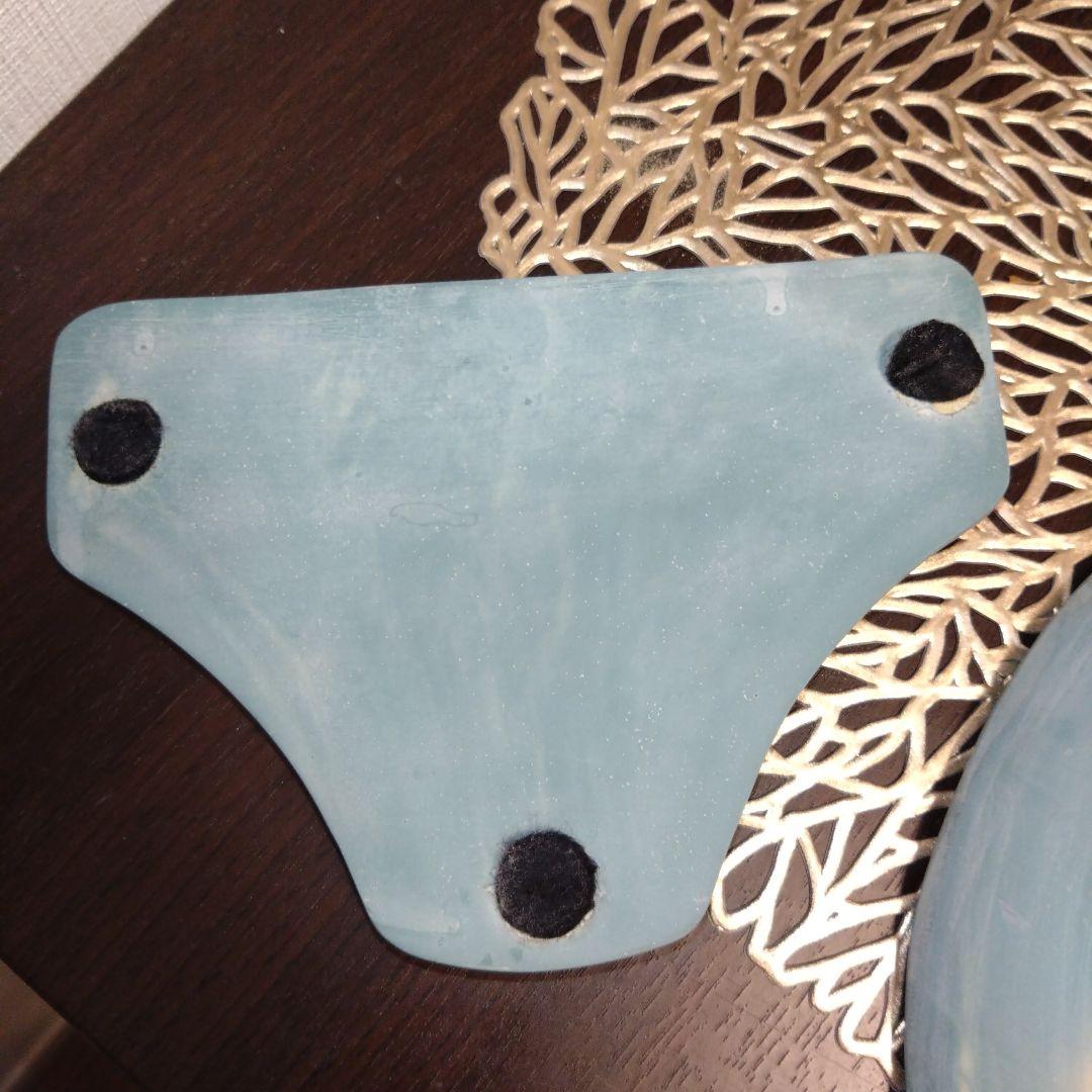 インコレイ ストーン 3D ( 米国 ) カメオ飾り皿　アンティーク