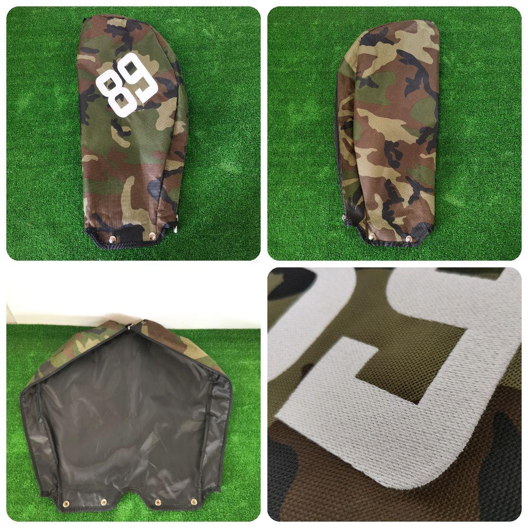 PEARLY GATES 迷彩 スタンド式ゴルフバッグ セルフスタンド カモフラ