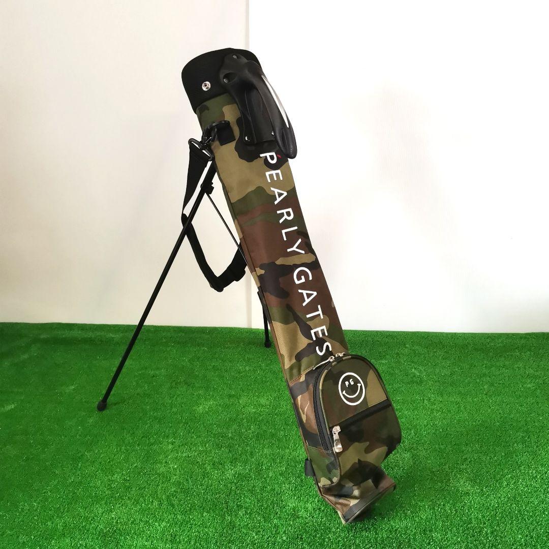 PEARLY GATES 迷彩 スタンド式ゴルフバッグ セルフスタンド カモフラ