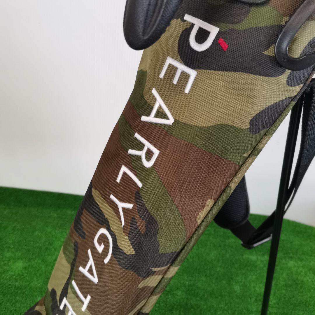 PEARLY GATES 迷彩 スタンド式ゴルフバッグ セルフスタンド カモフラ