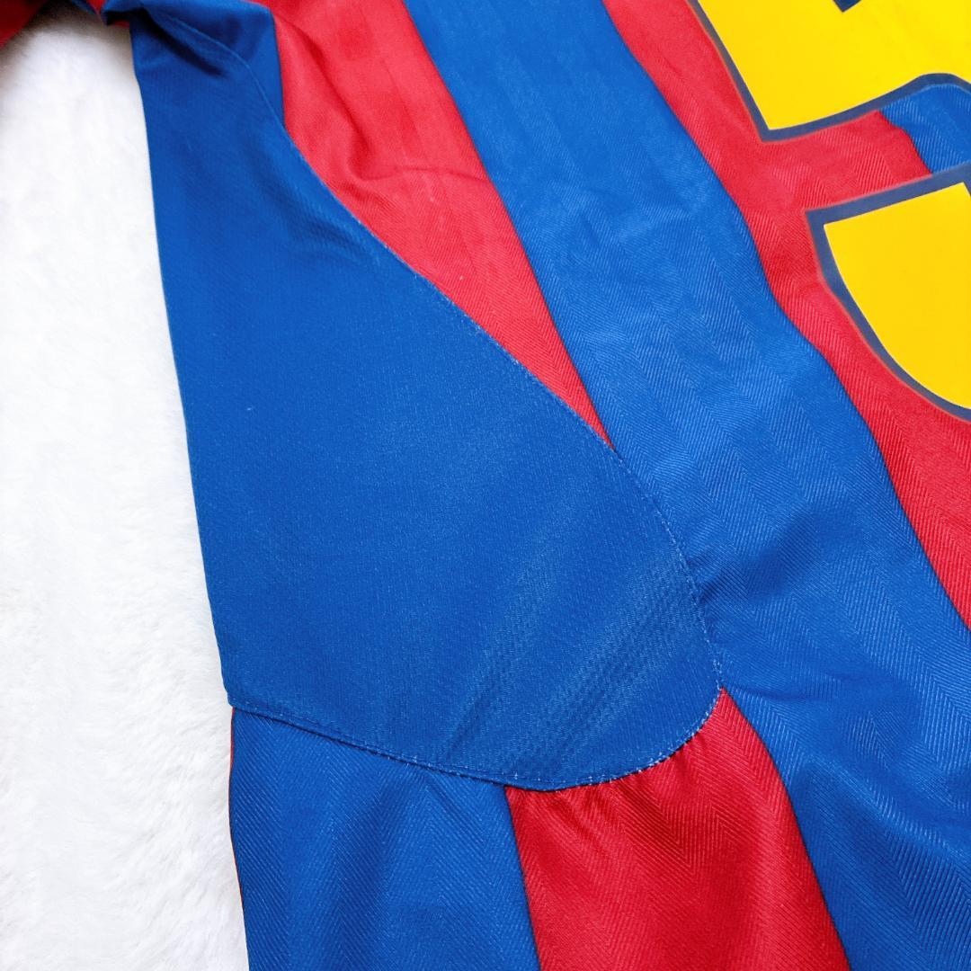 NIKE バルセロナ ユニフォーム プジョル 5番 M 長袖 バルサ FCB