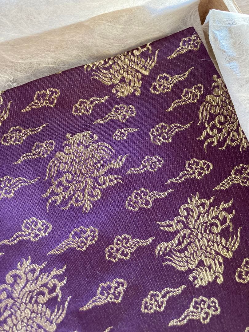 龍村織物美術研究所　古帛紗　正絹　桐箱