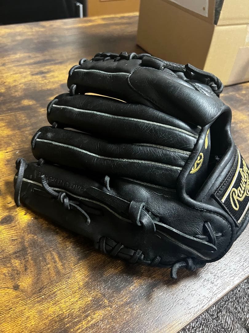 Rawlings ESI-1802 軟式グローブ ブラック