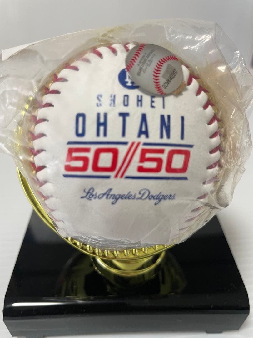 大谷翔平　50-50達成記念ボール&Champion記念ボール&50-50カード
