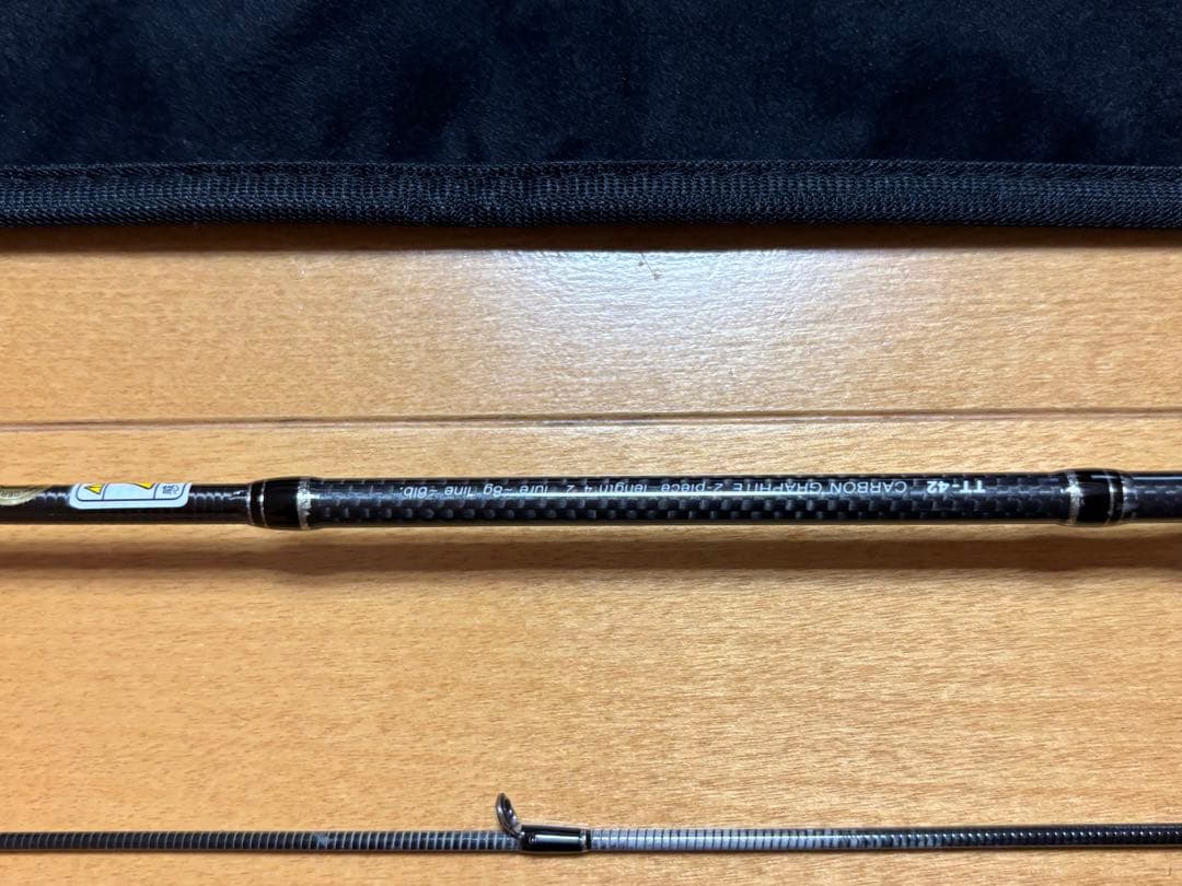 TACTIST TT-42 トラウトロッド 専用ケース付き