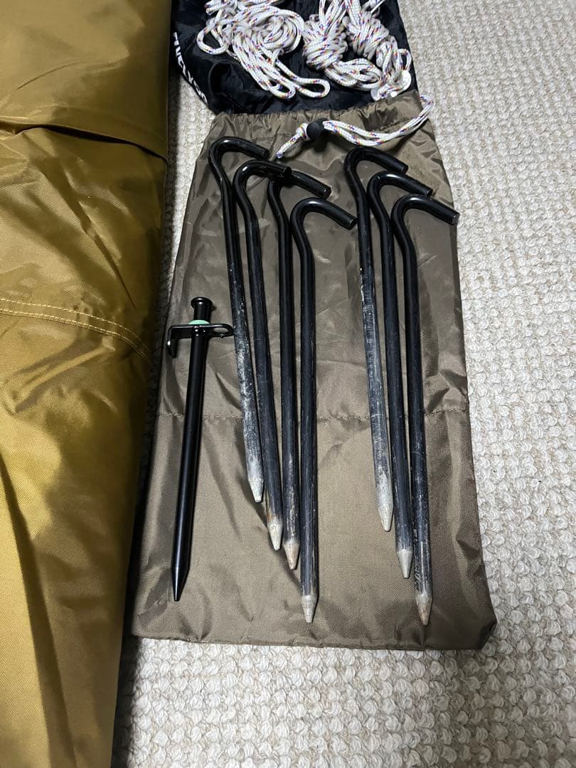 スノーピーク　アメニティタープヘキサLセット TP-851SR 中古