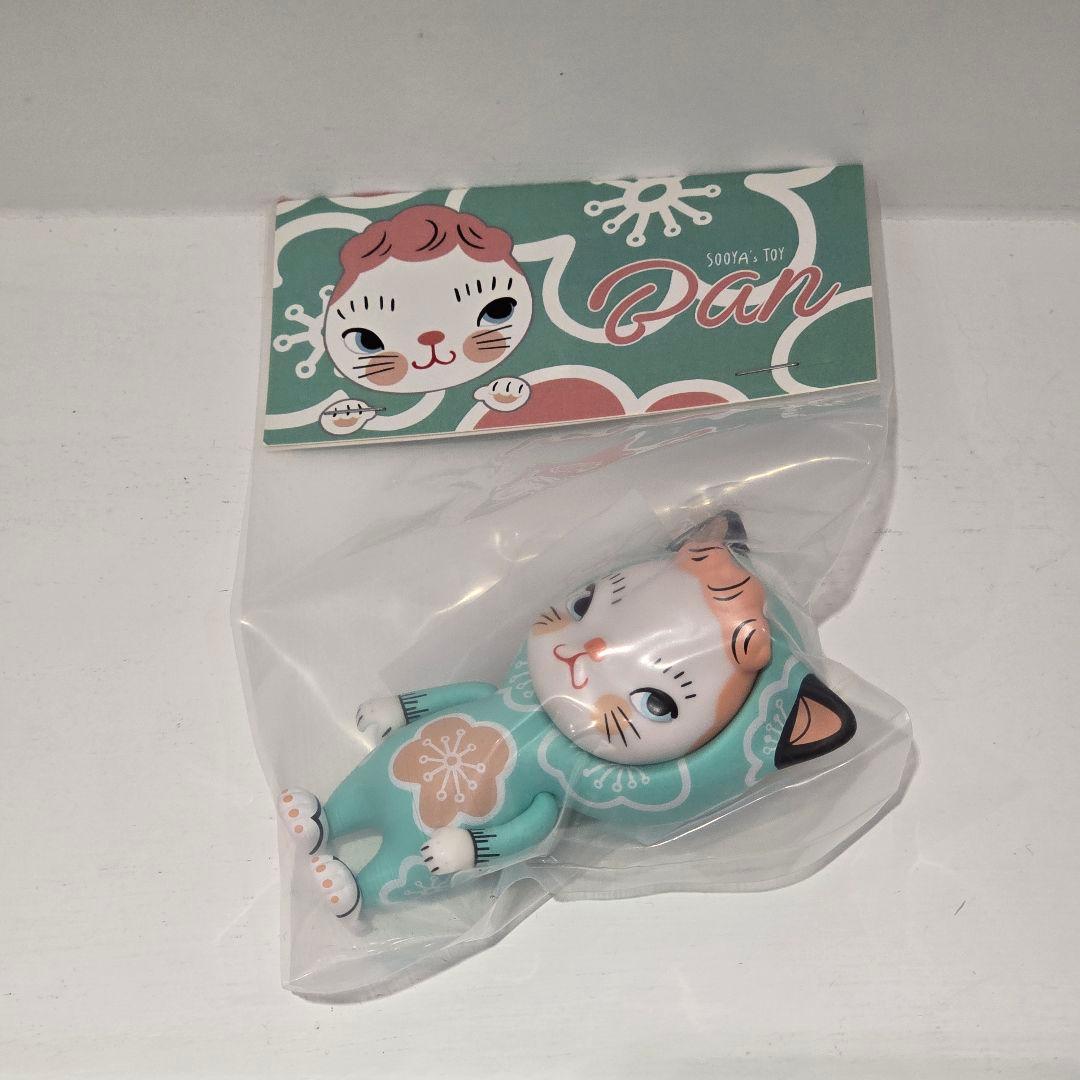 sooya studio MANPUKU Mint Cat Ban 納福 猫