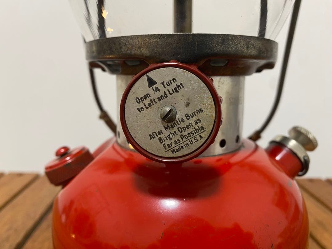 【燃焼絶好調☆】 coleman 200A パテペン　66年8月製造