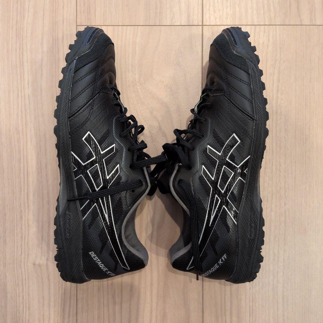 アシックス デスタッキ K FF TF ブラック 25.5cm